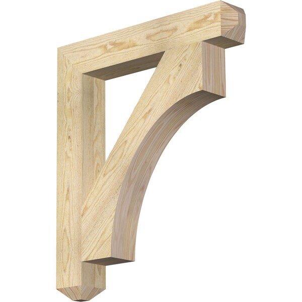 Ekena Millwork Westlake Craftsman Rough Sawn Bracket, Douglas Fir, 4"W x 26"D x 30"H BKT04X26X30WTL04RDF - main